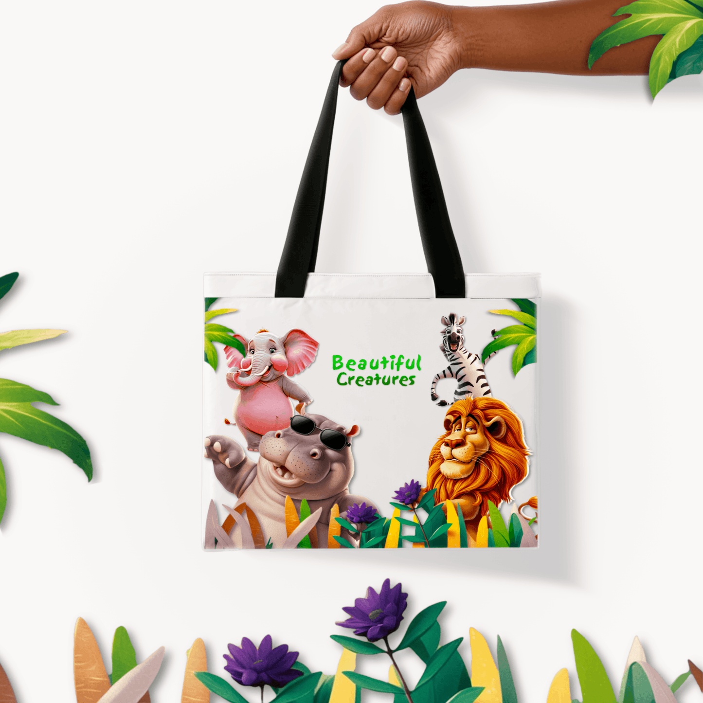 Beautiful Creatures Tote Bag | Synthetic but Environmentally Friendly, SA Made