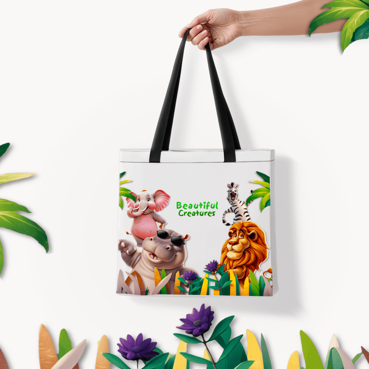 Beautiful Creatures Tote Bag | Synthetic but Environmentally Friendly, SA Made